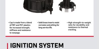 Mercury Cap and Rotor Kit 805759T3 for Marinized GM V8 Engines with Thunderbolt IV and V HEI Ignition Systems