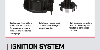 Mercury Cap and Rotor Kit 805759T3 for Marinized GM V8 Engines with Thunderbolt IV and V HEI Ignition Systems