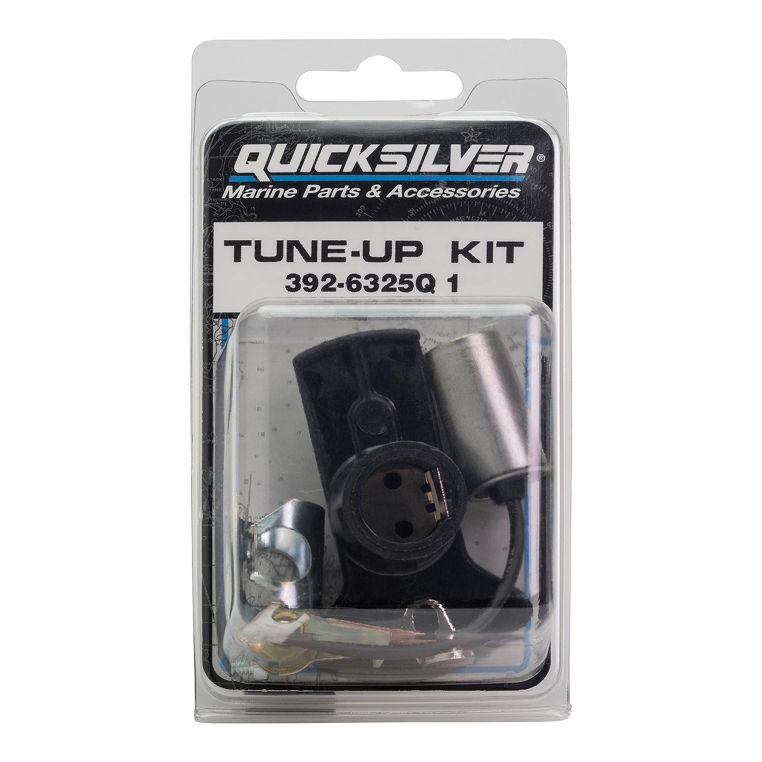 Quicksilver 6325Q1 Ignition Tune Up Kit for MerCruiser Sterndrive and Inboard Engines Made by Ford w/ Prestolite Conventional Ignition Systems, 1-Pack - Image 2
