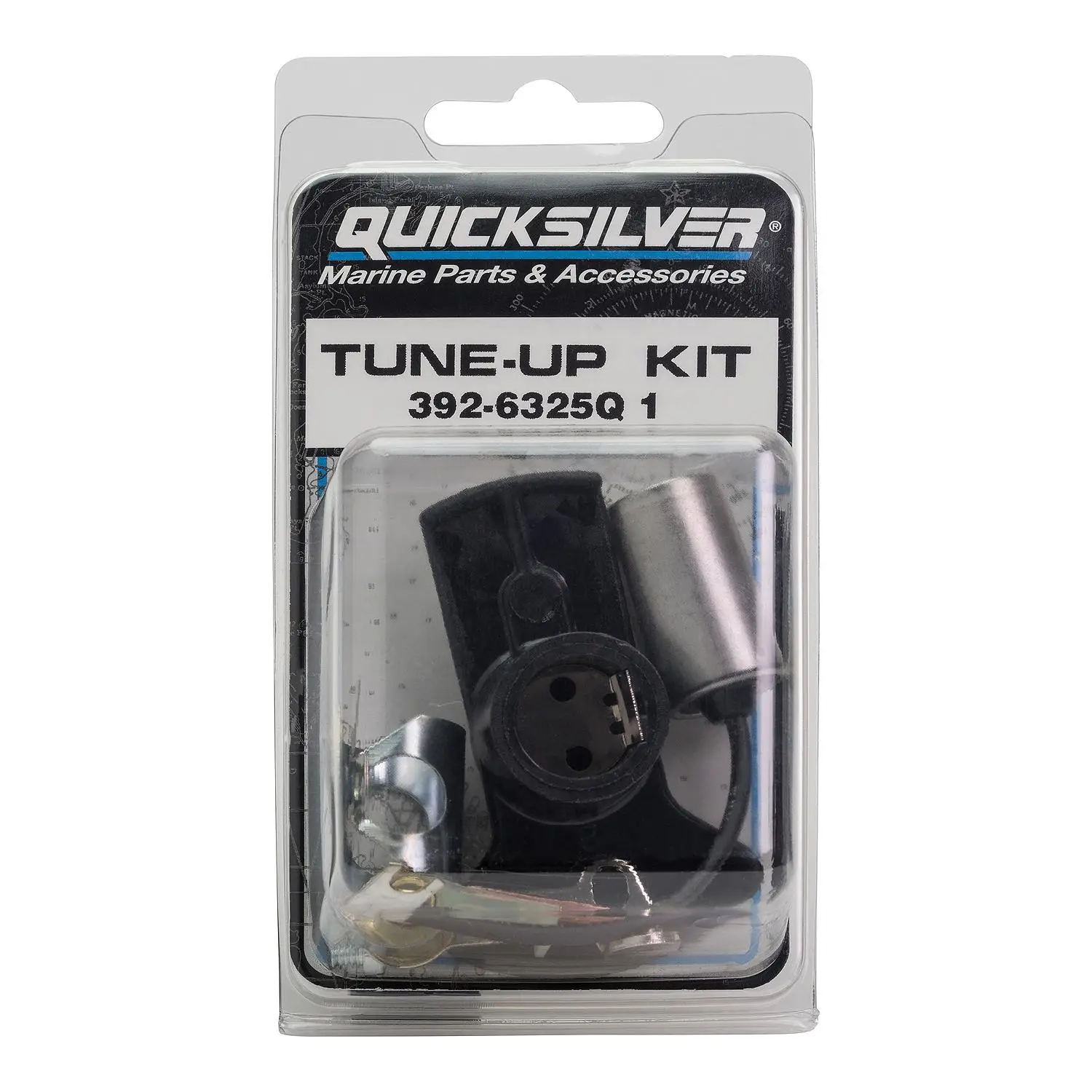 Quicksilver 6325Q1 Ignition Tune Up Kit for MerCruiser Sterndrive and Inboard Engines Made by Ford w/ Prestolite Conventional Ignition Systems, 1-Pack - Image 2