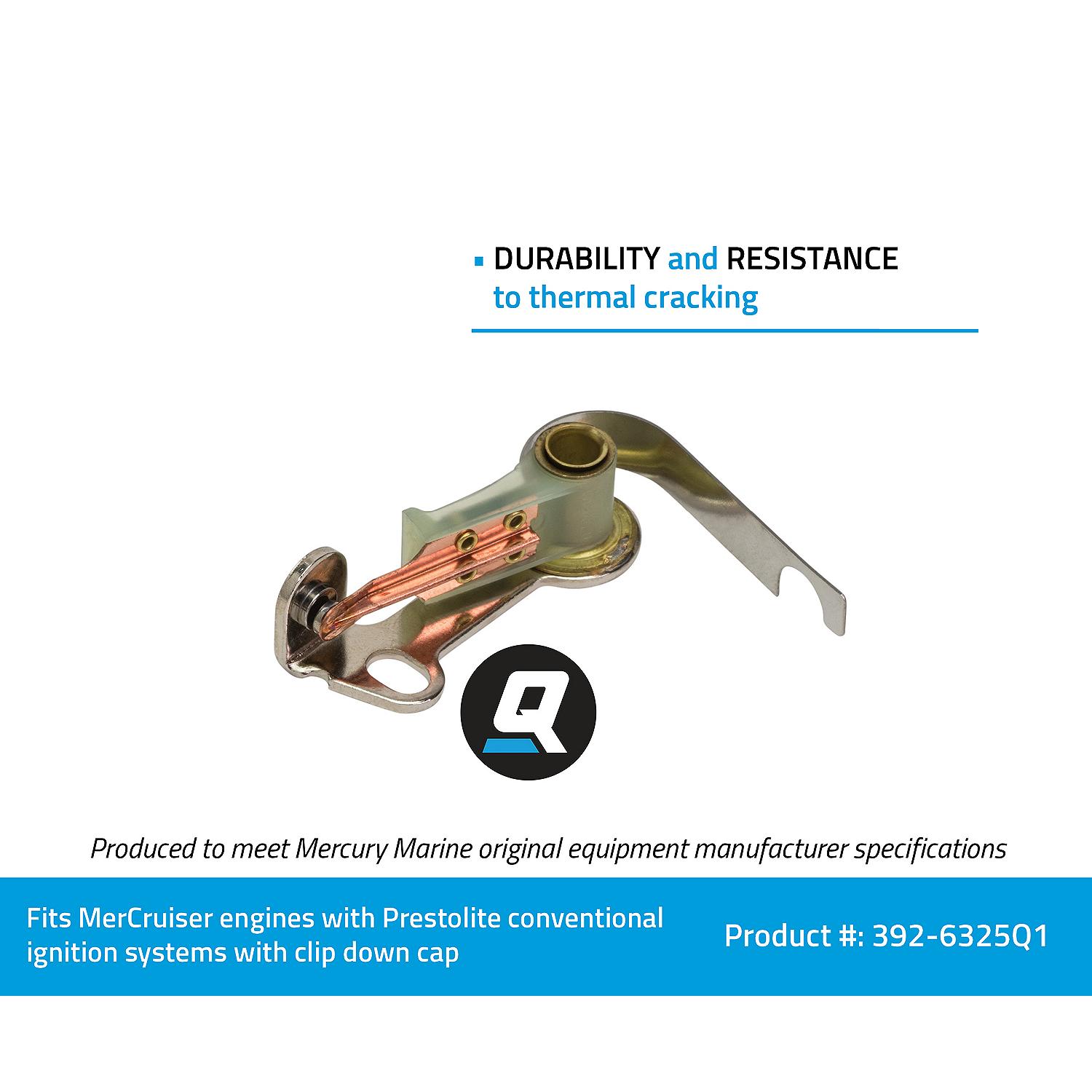 Quicksilver 6325Q1 Ignition Tune Up Kit for MerCruiser Sterndrive and Inboard Engines Made by Ford w/ Prestolite Conventional Ignition Systems, 1-Pack - Image 4