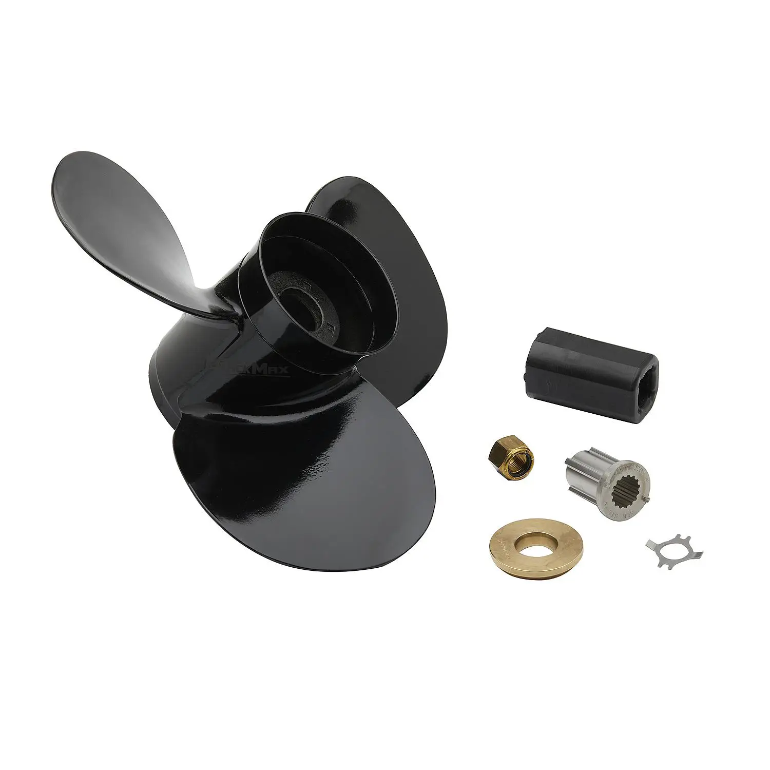 Mercury Black Max 16436CP1 3-Blade Extra Cup Aluminum Propeller, 16″ Diameter x 14″ Pitch, Right-Hand Rotation