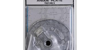 Quicksilver 76214Q5 Aluminum Anode Plate for Mercury Mariner Force and MerCruiser Anti-Ventilation Plate