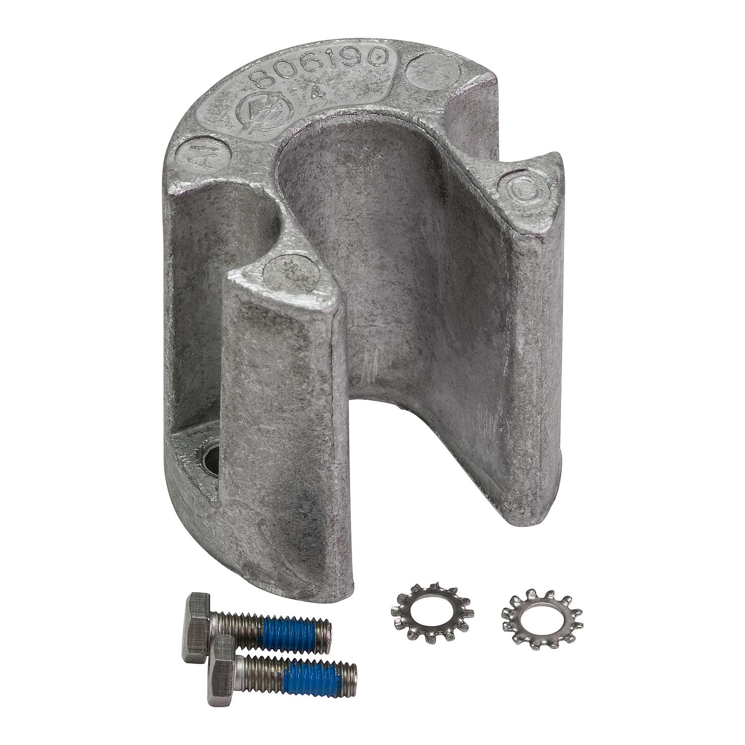 Quicksilver 806190Q1 Aluminum Anode for Bravo Drive Trim Cylinder for Bravo, Blackhawk and Vazer Drives - Image 2