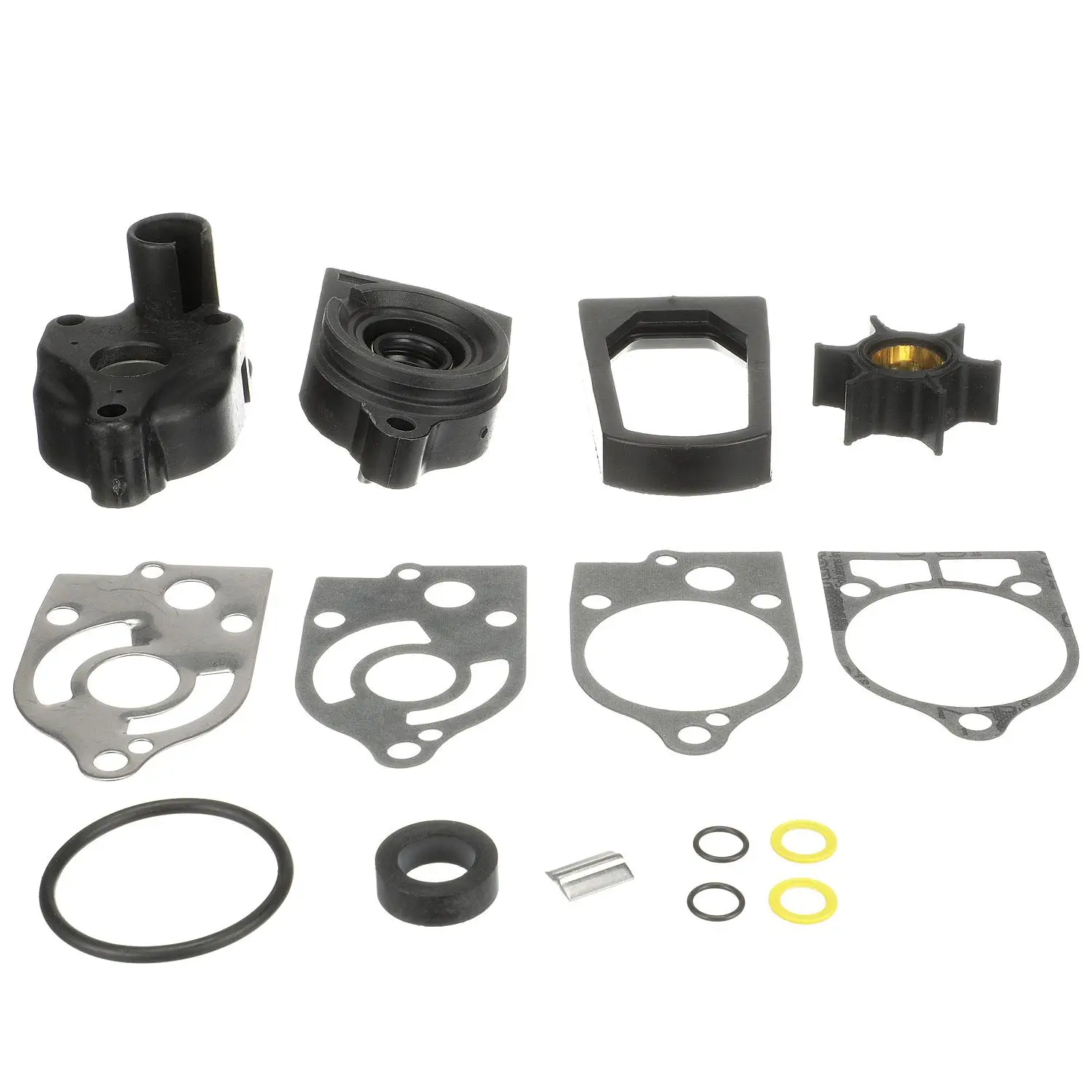 Quicksilver 77177A3 Water Pump Repair Kit for Mercury and Mariner 2-Cycle 30-70hp Outboards - Image 5