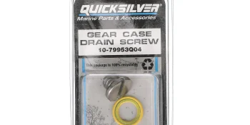 Quicksilver 79953Q04 Lower Unit Gear Lube Drain and Fill Hole Screw and Seal