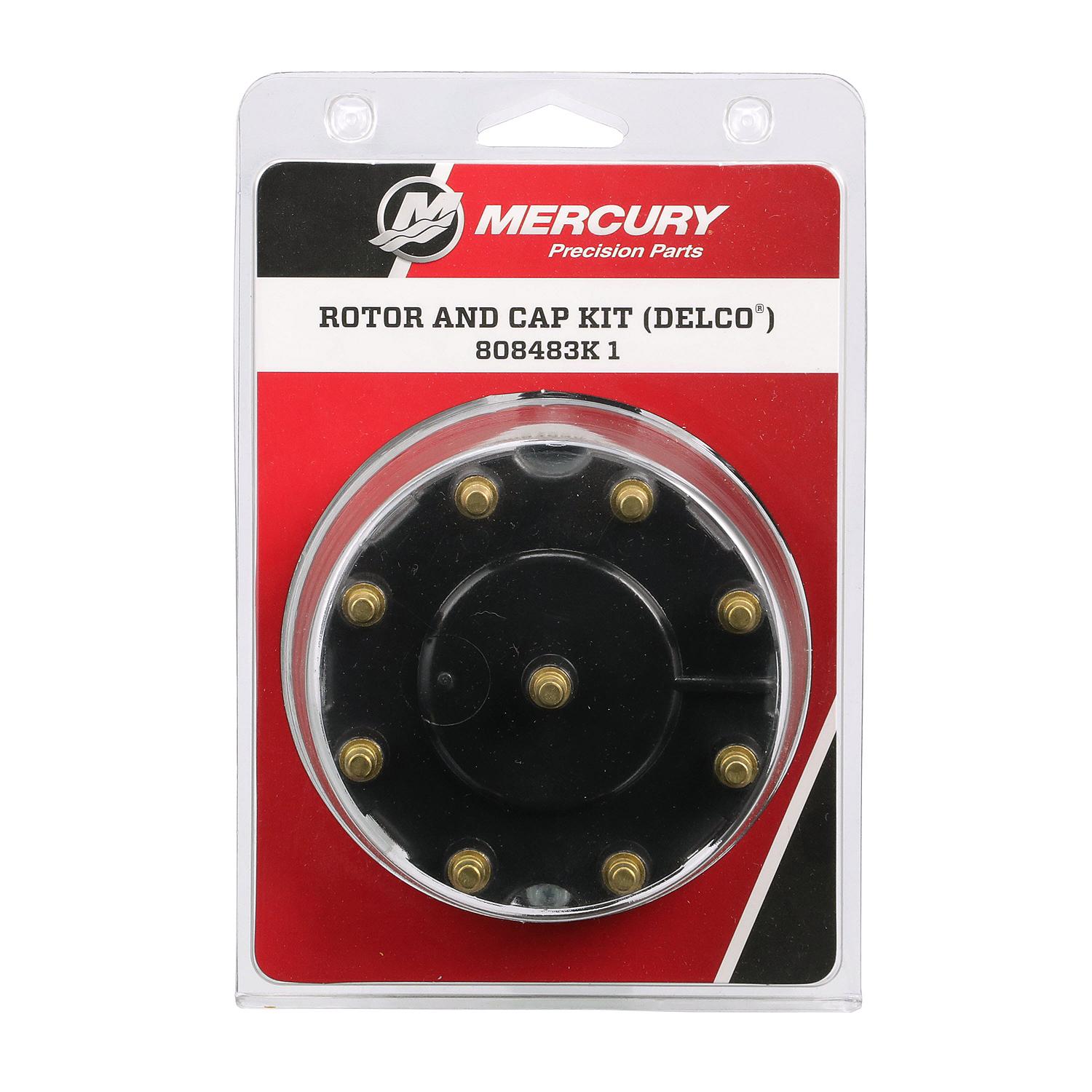 Mercury Ignition Cap and Rotor Kit 808483K1 for 1997 and Older V8 GM/MerCruiser Engines with Delco Ignition Systems - Image 4