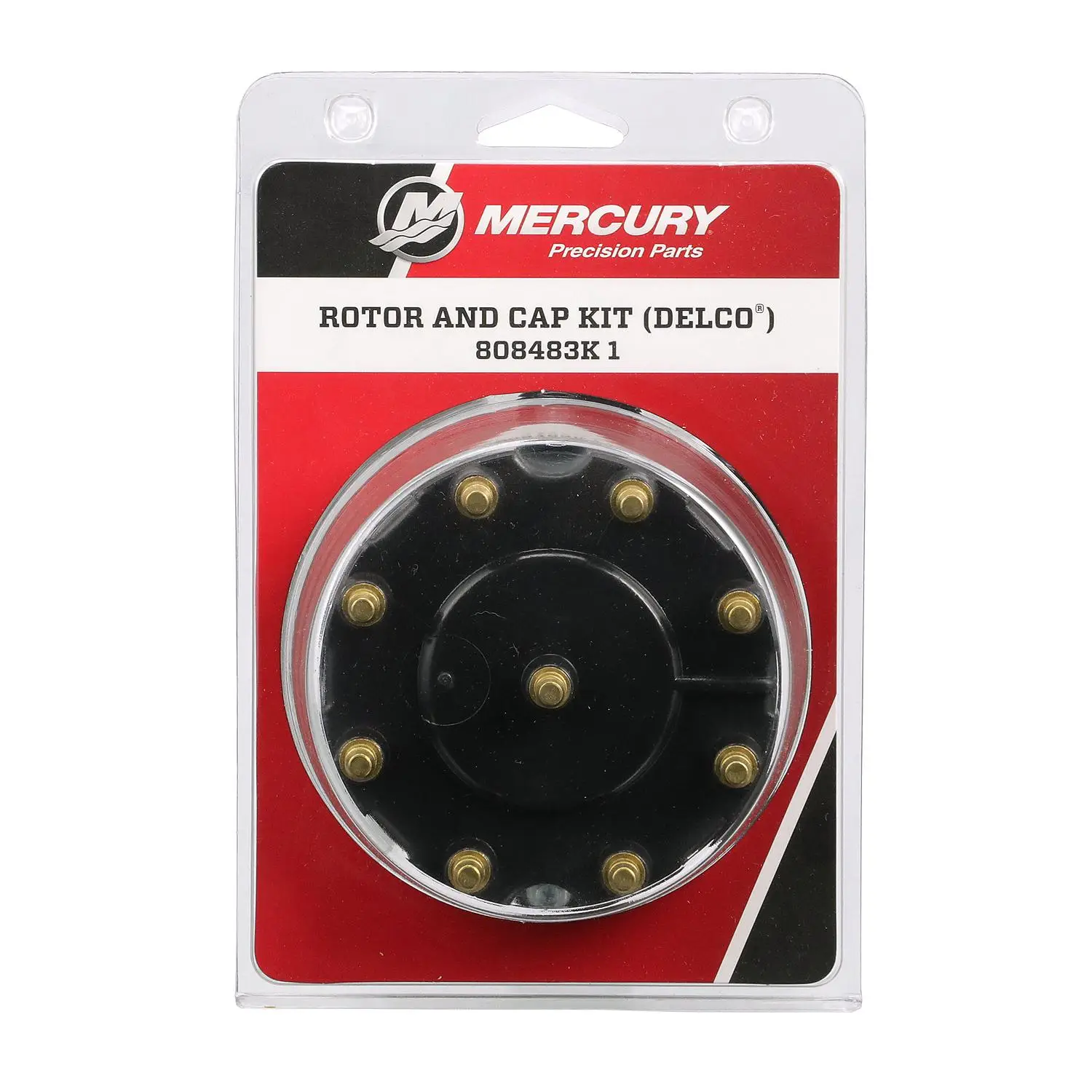 Mercury Ignition Cap and Rotor Kit 808483K1 for 1997 and Older V8 GM/MerCruiser Engines with Delco Ignition Systems - Image 4