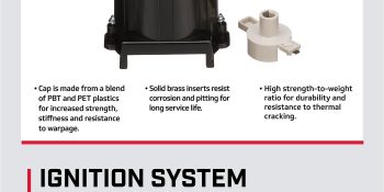 Mercury Ignition Cap and Rotor Kit 808483K1 for 1997 and Older V8 GM/MerCruiser Engines with Delco Ignition Systems