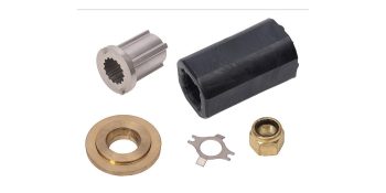 Quicksilver 835277Q1 Flo-Torq II Prop Hub Kit for Honda Outboards 75-90hp 1998 & Older