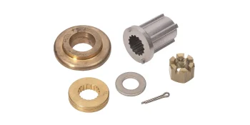 Quicksilver 835279Q2 Flo-Torq II Prop Hub Kit for Honda Outboards 75-90hp 1999 & Newer and 115-130hp