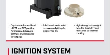 Mercury 808483K2 Distributor Cap and Rotor Kit for Marinized V8 Engines by General Motors with Delco HEI Ignition Systems