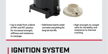 Mercury 808483K2 Distributor Cap and Rotor Kit for Marinized V8 Engines by General Motors with Delco HEI Ignition Systems