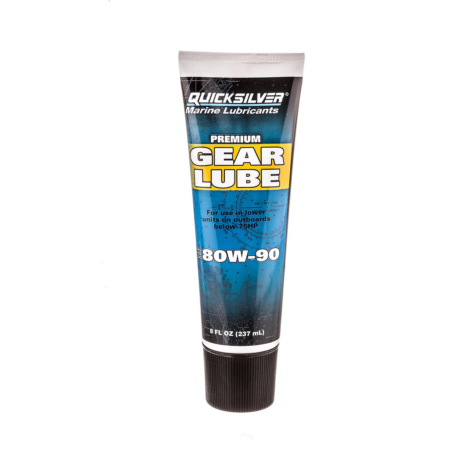 Quicksilver 80W-90 Premium Gear Lube, Marine Engine, 8 Oz. - Image 4