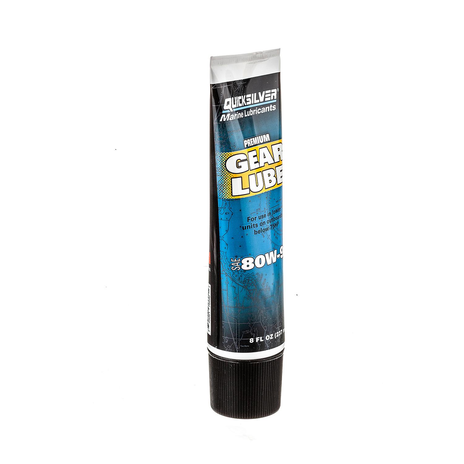 Quicksilver 80W-90 Premium Gear Lube, Marine Engine, 8 Oz. - Image 7