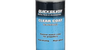 Quicksilver 802878Q53 Clear Coat Enamel Spray Paint