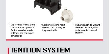 Mercury Distributor Cap and Rotor Kit 811635K2 for GM Four-Stroke Engines with Delco EST Ignition