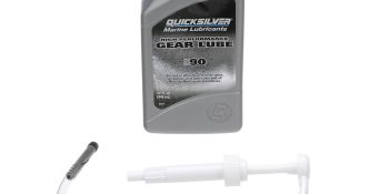 Quicksilver 802891Q05 SAE 90 High Performance Gear Lube and Pump Kit, 32 Fl. Oz.
