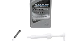 Quicksilver 802891Q05 SAE 90 High Performance Gear Lube and Pump Kit, 32 Fl. Oz.