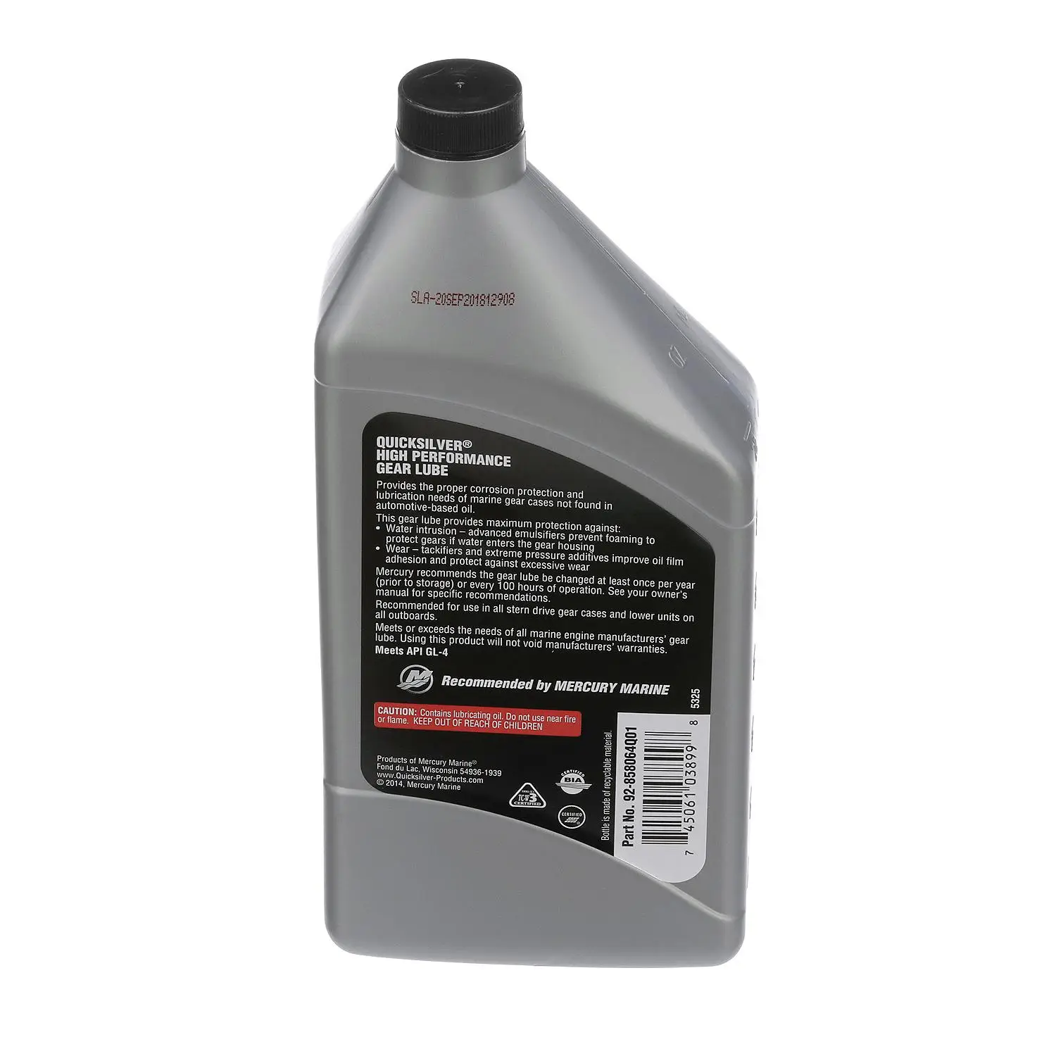 Quicksilver 802891Q05 SAE 90 High Performance Gear Lube and Pump Kit, 32 Fl. Oz. - Image 4