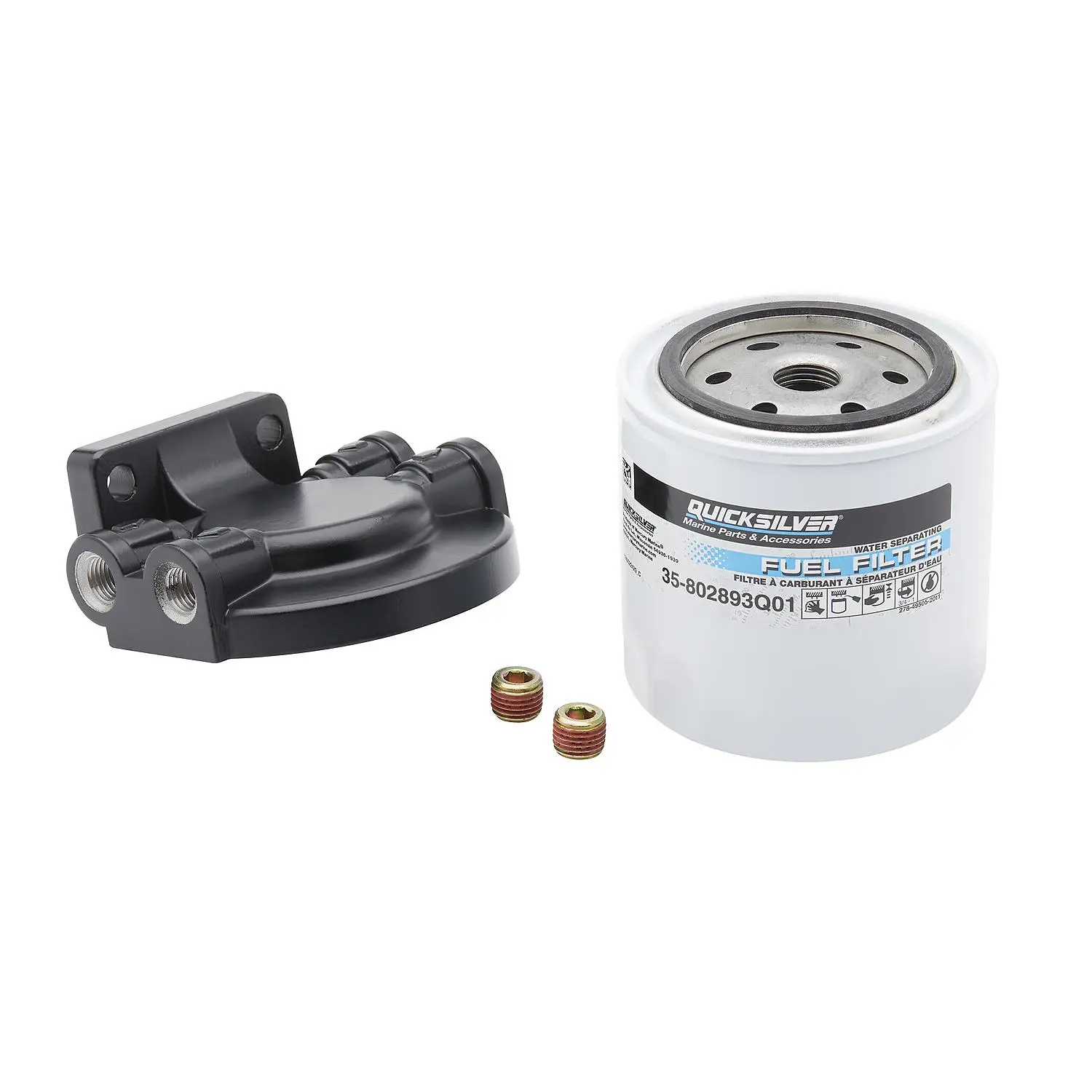 Quicksilver 802893Q4 Water Separating Fuel Filter Kit for Mercury and Mariner Outboards and MerCruiser Sterndrive and Inboard Engines - Image 6