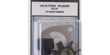 Quicksilver 803748Q02 Water Pump Impeller Repair Kit for Mercury 9.9hp 4-Stroke BigFoot Outboards