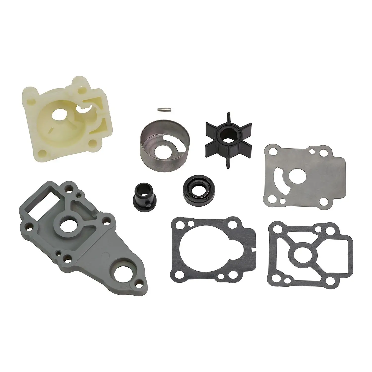 Quicksilver 803750A03 Replacement Water Pump Kit for Mercury and Mariner 8-9.9hp 4-Stroke Outboards - Image 2
