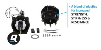 Quicksilver 805185A36 Distributor Assembly for Marinized V8 MerCruiser Engines Made by General Motors w/ Thunderbolt IV and V Ignition Systems