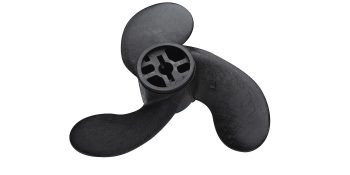 Mercury Black Max 815083A01 3-Blade Plastic Propeller, 7.375″ Diameter x 6″ Pitch, Right-Hand Rotation