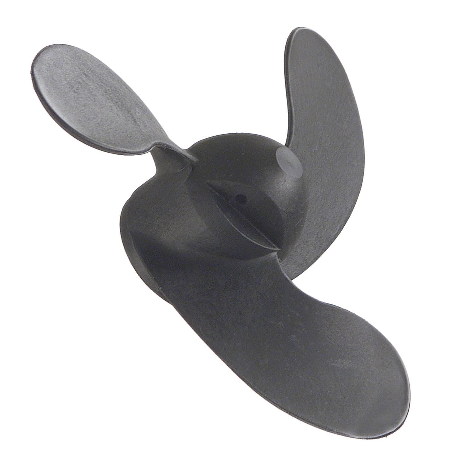 Mercury Black Max 815083A02 3-Blade Plastic Propeller, 7.375″ Diameter x 7″ Pitch, Right-Hand Rotation