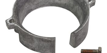 Quicksilver 806188Q01 Aluminum Anode for MerCruiser Bravo I Bearing Carrier