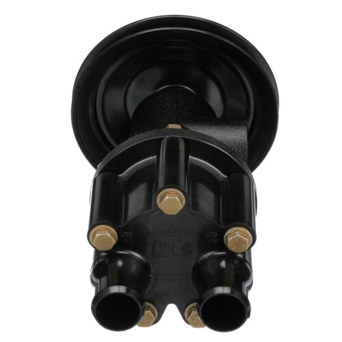 Quicksilver 807151A8 Sea Water Pump Housing for V8 MerCruiser Engines Made by General Motors w/ a V-Belt Pulley System for Engine Accessories and Mechanical Fuel Pumps