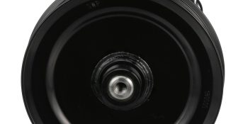 Quicksilver 807151A9 Sea Water Pump Housing for V6 and V8 MerCruiser Engines Made by General Motors w/ a Serpentine Belt Pulley System for Engine Accessories and Electrical Fuel Pumps