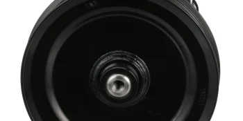 Quicksilver 807151A9 Sea Water Pump Housing for V6 and V8 MerCruiser Engines Made by General Motors w/ a Serpentine Belt Pulley System for Engine Accessories and Electrical Fuel Pumps