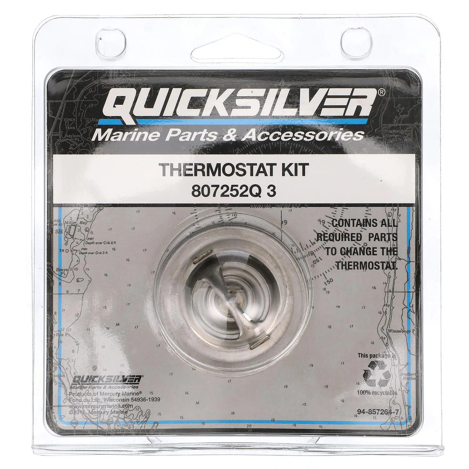 Quicksilver 807252Q3 Replacement Thermostat Kit