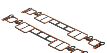 Quicksilver Manifold Gasket Set 807743A1 for V8 MerCruiser 350 Mag, 5.0L & 5.7L/LX (Gen+) Sterndrive and Inboard Engines Made by General Motors