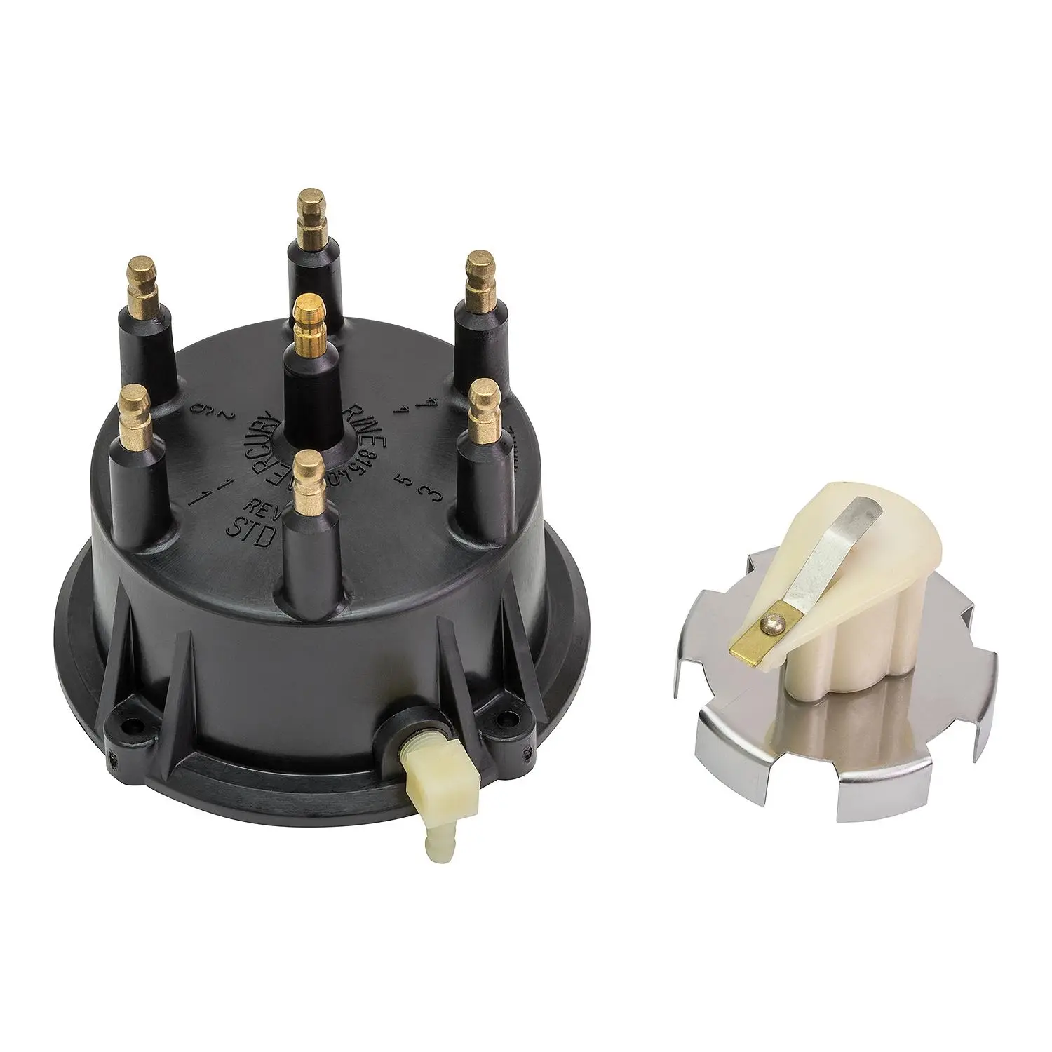 Quicksilver 815407Q5 Distributor Cap Kit for Marinized V6 Engines by General Motors with Thunderbolt IV and V HEI Ignition Systems