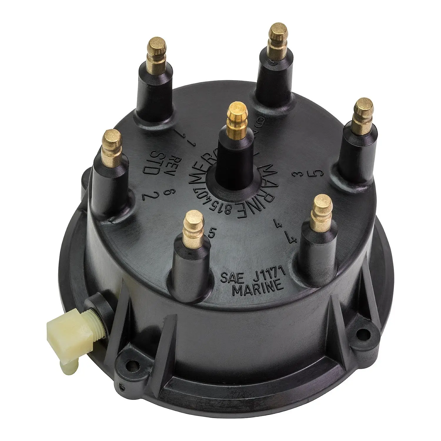 Quicksilver 815407Q5 Distributor Cap Kit for Marinized V6 Engines by General Motors with Thunderbolt IV and V HEI Ignition Systems - Image 2