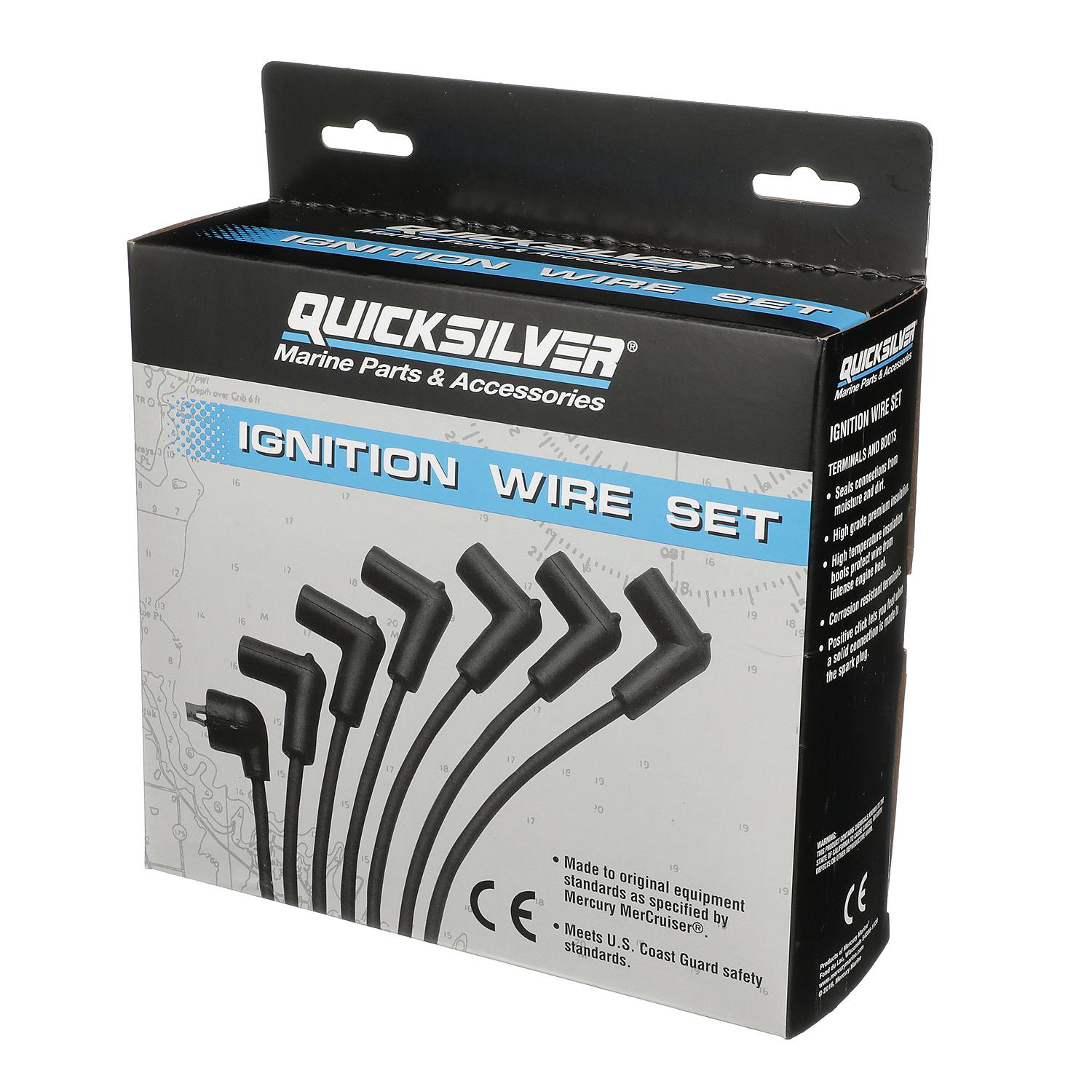 Quicksilver 816608Q61 Red Wire Spark Plug Wire Kit - Image 2