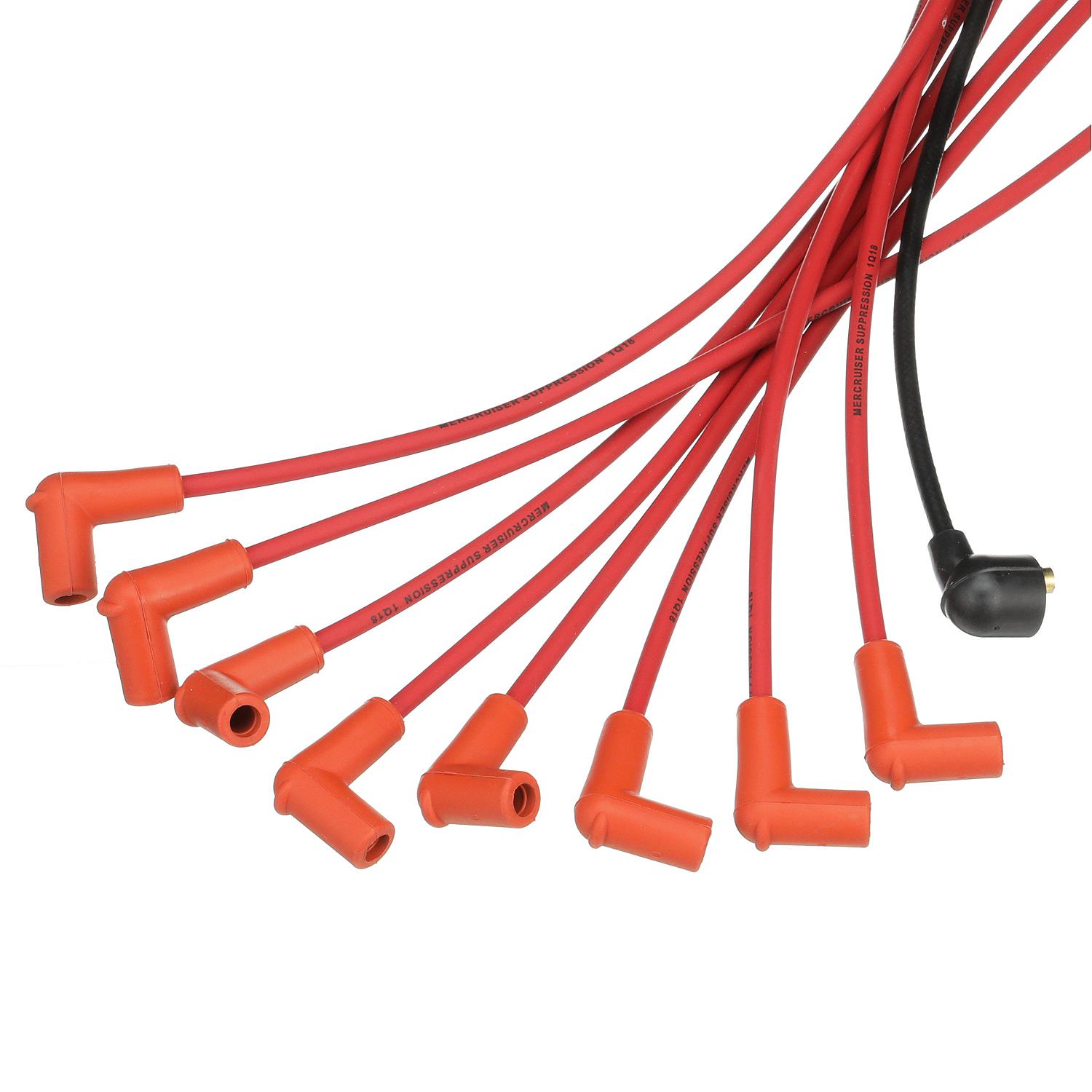 Quicksilver 816608Q61 Red Wire Spark Plug Wire Kit - Image 4