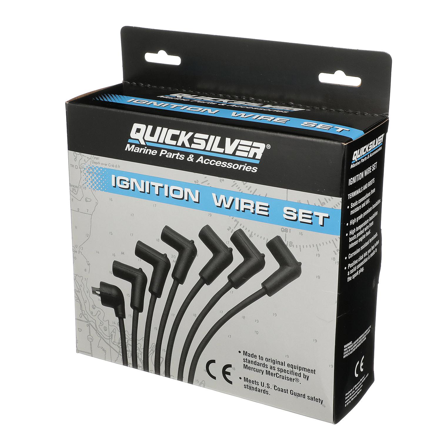 Quicksilver 816608Q70 Red Wire Spark Plug Wire Kit - Image 4