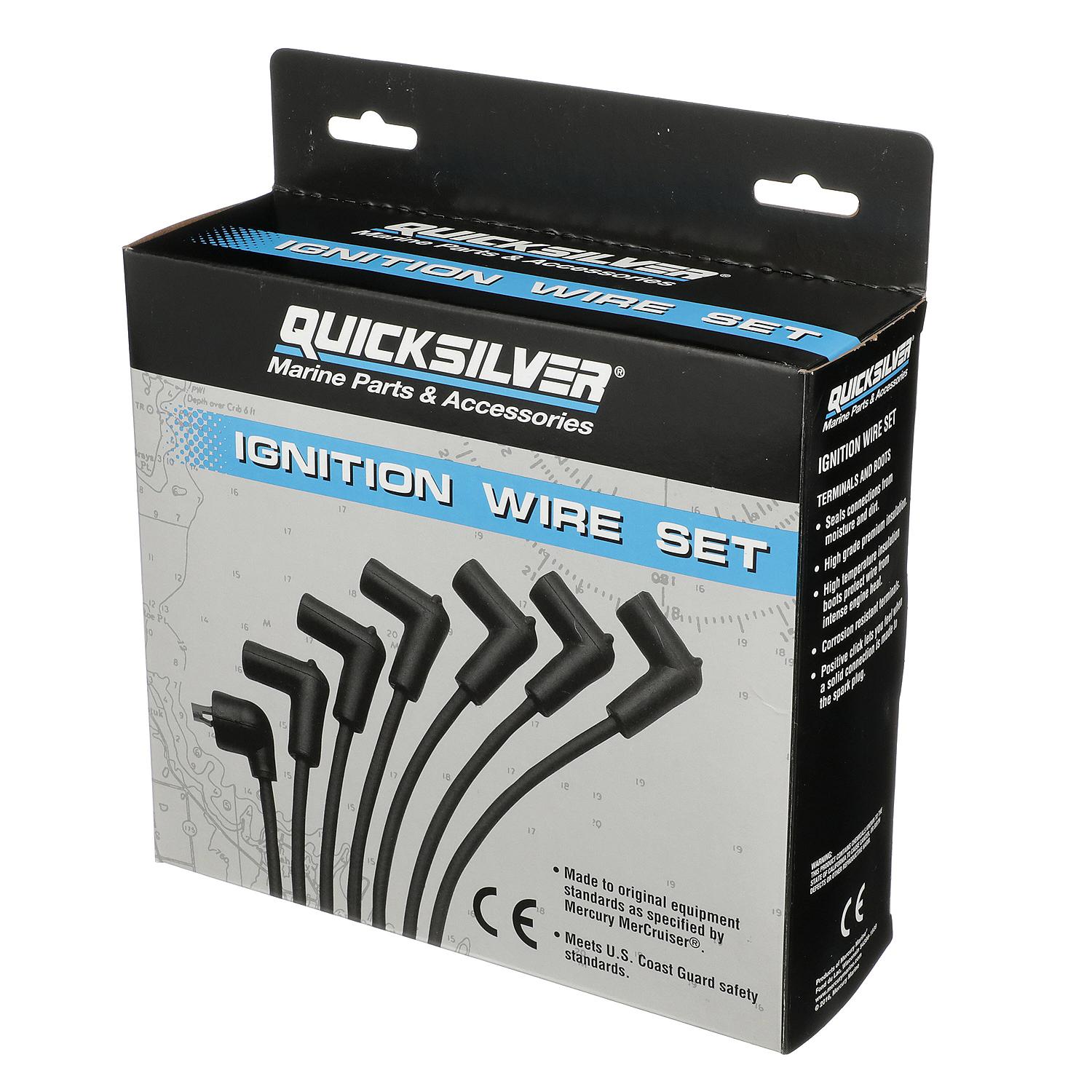 Quicksilver 816608Q80 Red Wire Spark Plug Wire Kit - Image 3