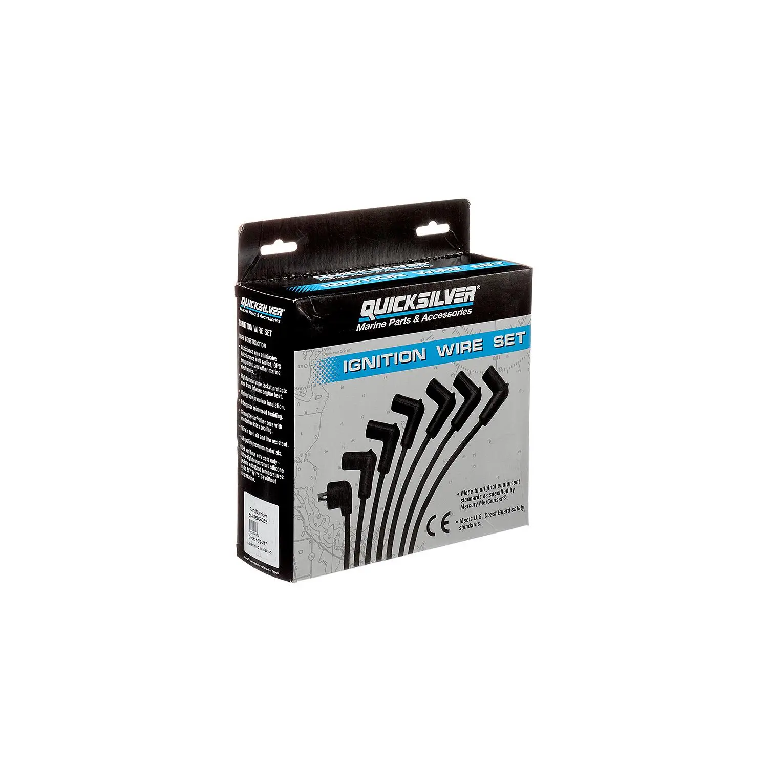Quicksilver 816608Q82 Red Wire Spark Plug Wire Kit