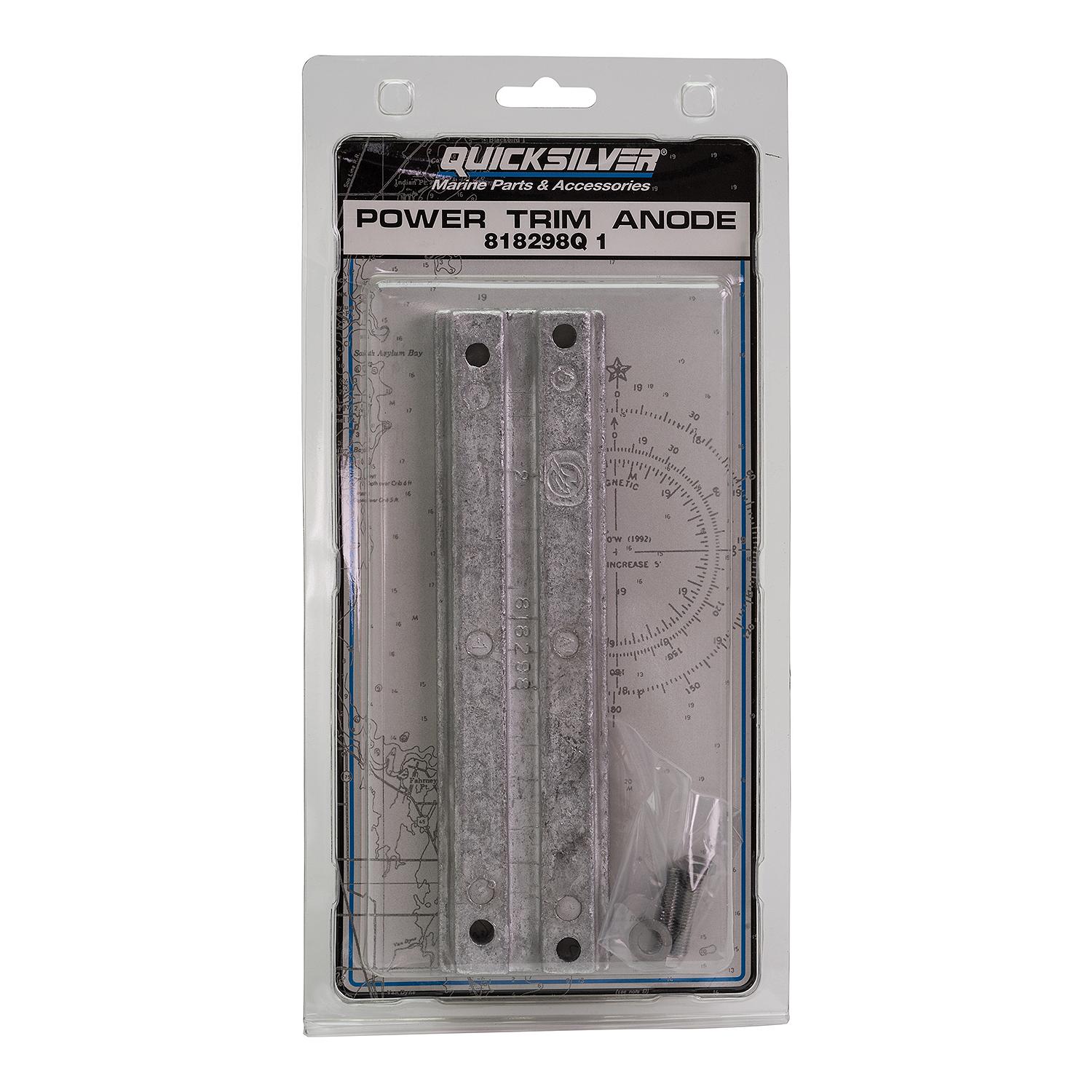 Quicksilver 818298Q1 Aluminum Anode for Mercury and Mariner Power Trim Pump Assembly