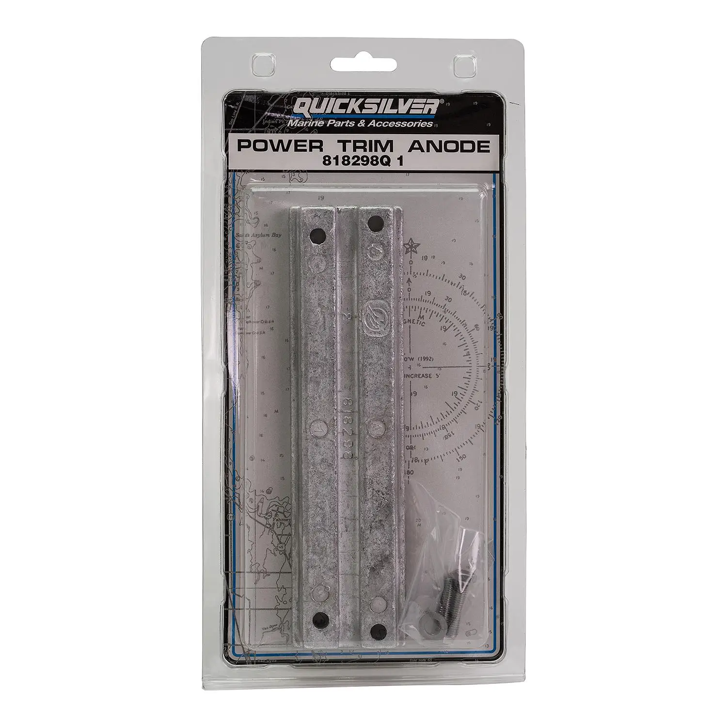 Quicksilver 818298Q1 Aluminum Anode for Mercury and Mariner Power Trim Pump Assembly