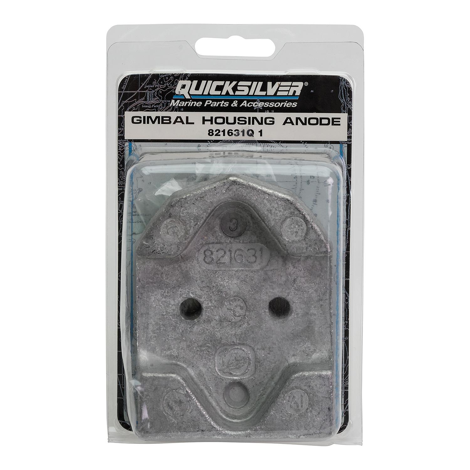 Quicksilver 821631Q1 Aluminum Gimbal Housing Anode for MerCruiser Drives