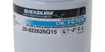 Quicksilver 822626Q15 Oil Filter for Mercury and Mariner V-225 V6 4-Stroke Outboards