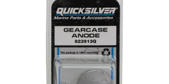 Quicksilver 823913Q Round Button Style Aluminum Anode