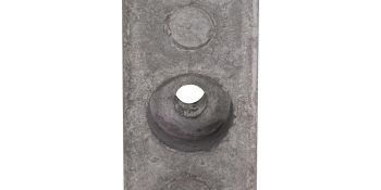 Quicksilver 826134Q Side Pocket Aluminum Anode for Mercury Mariner and Force Outboards