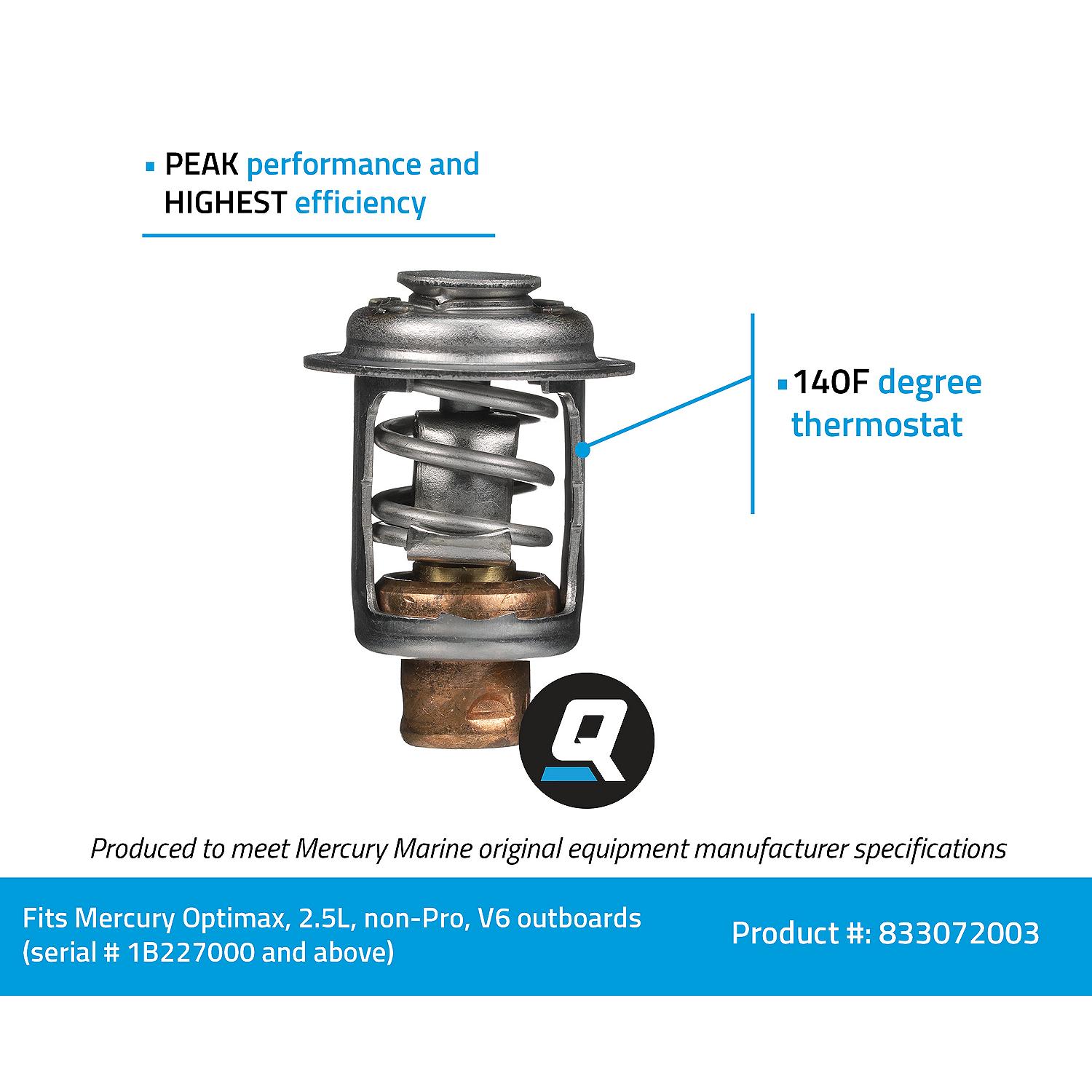 Quicksilver 833072003 Replacement Thermostat - Image 6